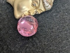 Vintage AJC American Jewelry Bubble Gum Girl Brooch Gold Tone Pink Bubble Signed