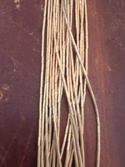 Vintage Navajo Liquid 1/20 12K GF 20 Strands Chain Necklace 30 In Long