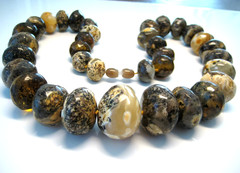 Genuine Huge Massive Amber Baltic Amber Necklace 110-115 grams 22 in. !!!