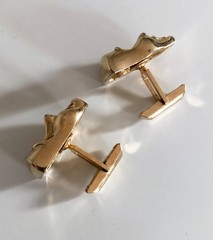 Lot of Vintage Tie Bar Clips Anson Swank Cufflinks Theatre Drama Comedy Tragedy