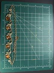 Vintage Sarah Coventry Gold N’ Glory Necklace 17.75” Goldtone AN Rhinestone READ