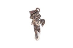 Vintage Mexico Sterling Silver 925 Cherub Pendant