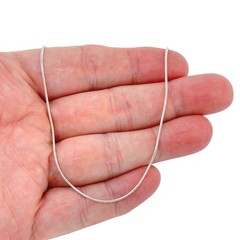 Vintage Sterling Silver 925 Snake Chain Necklace 16″-18″