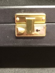 Vintage Costume Jewlery Clip Earings Brooches Necklaces In Jewlery Box