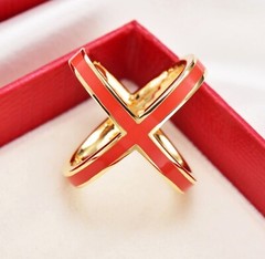 Sallys Quality 100% Brass & Enamel Scarf Ring Chain Buckles Brooch For Scarves