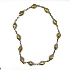 Vintage Tribal Necklace Set Mixed Metal Beads Natural Stone Boho Ethnic Layered