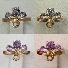 USSR Vintage Original Alexandrite (lab. made) Rose Gold Ring 583 14K 2,59 g.