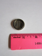 Vintage Rainbow Heart Pin Pinback Collectible Metal FREE SHIP