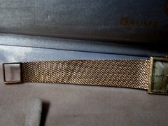 vintage BAUME MERCIER 14KT SOLID GOLD WATCH