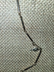 Vintage 70s SARAH COVENTRY Wild Honey Amber Rhinestone Rope Chain Necklace
