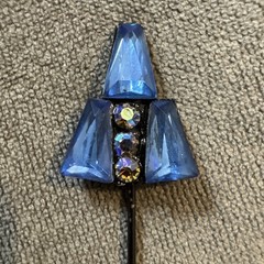 Vintage Antique Stick Pin Art Deco Art Nouveau Victorian Hat Jewel -A