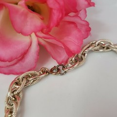 Vintage Silver Tone Smoky Quartz Charm Statement Choker Necklace Chic Collar