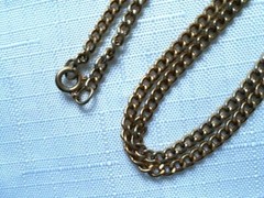 Vintage Gold Tone Necklace 51 Inches, As Pictured -VM40