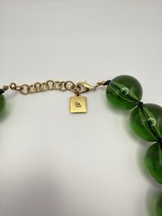 Vintage Liz Claiborne Adjustable Glass Beaded Necklace