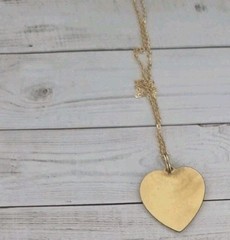 Vtg Charm Angel Pendant “You are an Angel” Charm on New Gold Filled Chain 18in