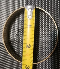 Vintage Etched Brass Copper ? Bangle Bracelet India