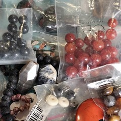 4 Pound Vtg To Mod Mostly Stone Coral Some Glass Beads Jewelry Crafting Lot