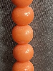 Antique Natural Satsuma Coral Almost Perfect Cascading 4.7mm-8.5mm