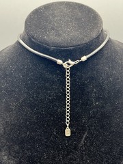 Western Cross Pendant / Necklace / Choker w/adjustable length Branded by You&I