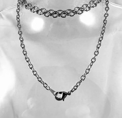 Skull Cameo Necklace Pendant & Earrings, Distressed Lady Lolita Halloween Set