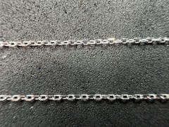 1.03g Vintage Sterling Silver 925 Adjustable Chain Link Necklace 18 in M