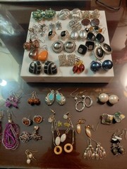 Vintage-Modern 1990’s 35 Piece Pierced Earring Lot