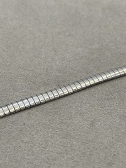 Vintage 925 Sterling Silver Italy Omega Bracelet 6 3/4” Width 5.7mm
