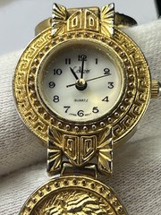 VTG Jewelry Gold Tone Earrings Watch Bracelets Liz Claiborne Neckace Pin READ