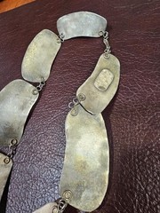 Vintage Mid-Century Modernist Sterling Silver & Pink Quartz Statement…