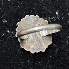 Zuni Navajo Sterling And Turquoise Ring