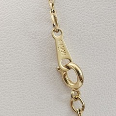 Vintage Signed Avon Gold Tone Seashell Pendant Necklace Faux Pearl Enamel Charm