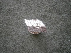 TJH Large Wishing Well with Offset Roof Vtg Sterling Silver Charm Pendant 5.0g