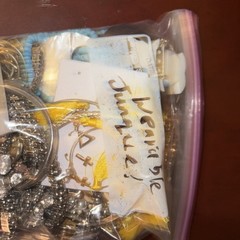 Vintage Wearable And Craft jewelry lot