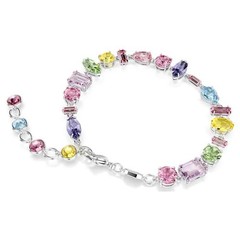 Swarovski Gema Bracelet Mixed-cut, glittering and dazzling, rhodium-plated
