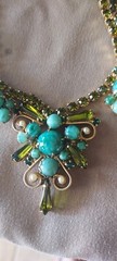 DELIZZA AND ELSTER A/K/A JULIANA JADE MATRIX PENTAGON SPEAR GLASS NECKLACE