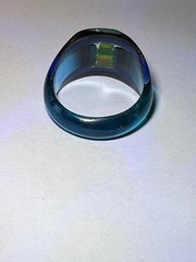 BOB DODD VINTAGE HANDCRAFTED CELLULOID RING