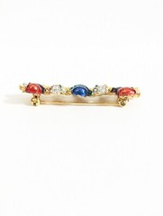 Birds On A Branch Rhinestone And Enamel Brooch Pin