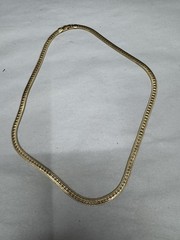 Vintage Lady Remington Gold Tone Serpentine Necklace 21″ 31 Grams