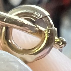 Vintage 12k Gold Filled Pocket Watch Chain FOB, Swivel Dog Clip, Guilloche Iris