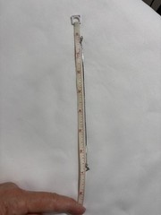 Vintage Bracelet Silver Tone Box Link 7 “ Long Delicate