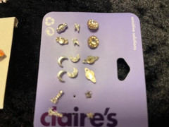 Lot #7: Assortment of Stud Earrings Many Kinds In Original Packaging