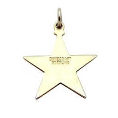 Vintage Danecraft Sterling Silver Order of the Eastern Star Masonic Enamel Charm