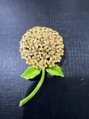 Vintage Weiss Flower Brooch Signed
