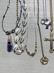 Vintage Quality Pendant Necklace Jewelry Lot Of 17 Variety Some Signed LB946