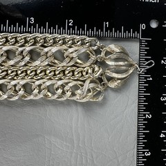 Vintage ART Arthur Pepper Necklace Gold Tone 5 Strand Chain 13-18″