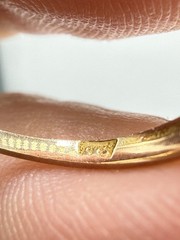 Antique Diamond & Emerald 3-Stone Band