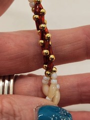 Vintage Lot of 4 Faux Pearl Necklaces Gold Tone Rice Pearls Mixed Lot