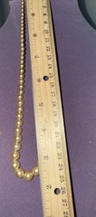 Vintage 19 Inches of Cultured Pearls Found Thrift Store.