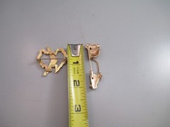 Vintage Australia brooch pin Lot of 2 Koala & Boomerang continent