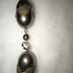 VTG Art Deco Necklace Machine Age Botanical German Modernist J. Bengel School